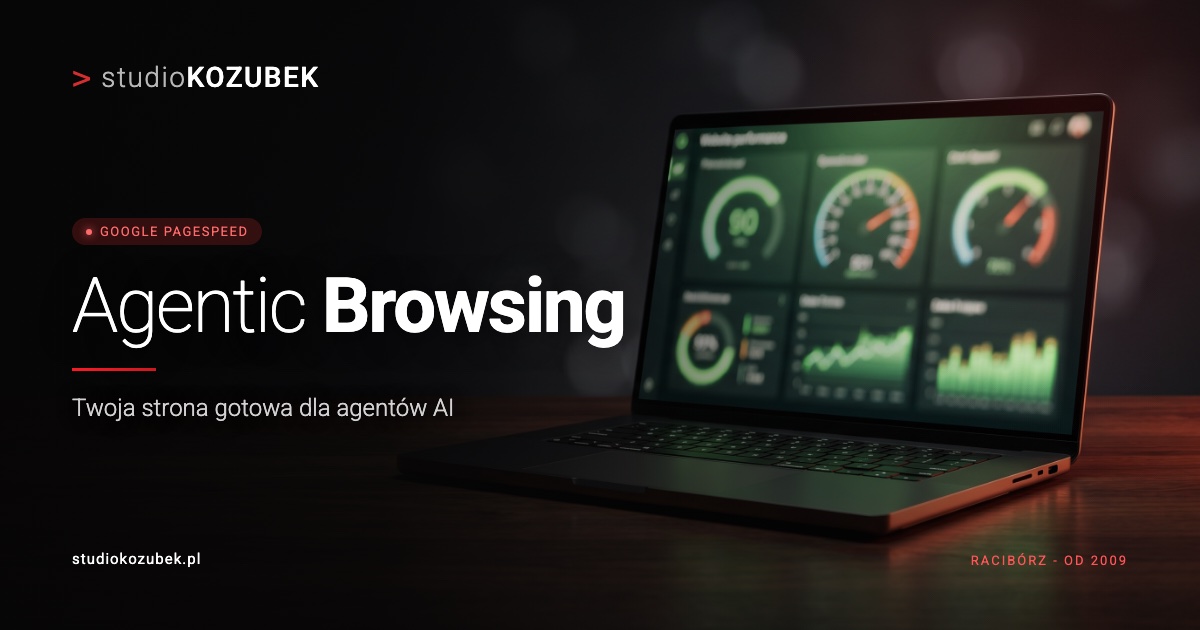 Agentic Browsing w PageSpeed Insights